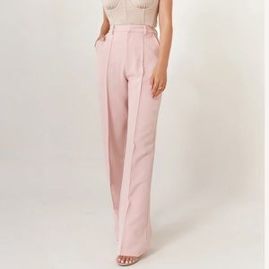 Downtown Trouser in Pink Medium